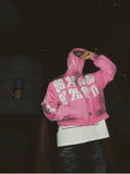 EVETS Old Dirty Graphic Zip Up Hoodie
