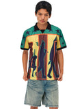 EVILKNIGHT(EK) Graffiti Star Jersey Polo