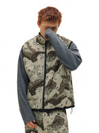 NOVACAM Camouflage Fleece Reversible Vest