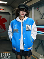 MEDM x EVA Unit-00, Unit-01, Mark.06 Leather Varsity Jacket