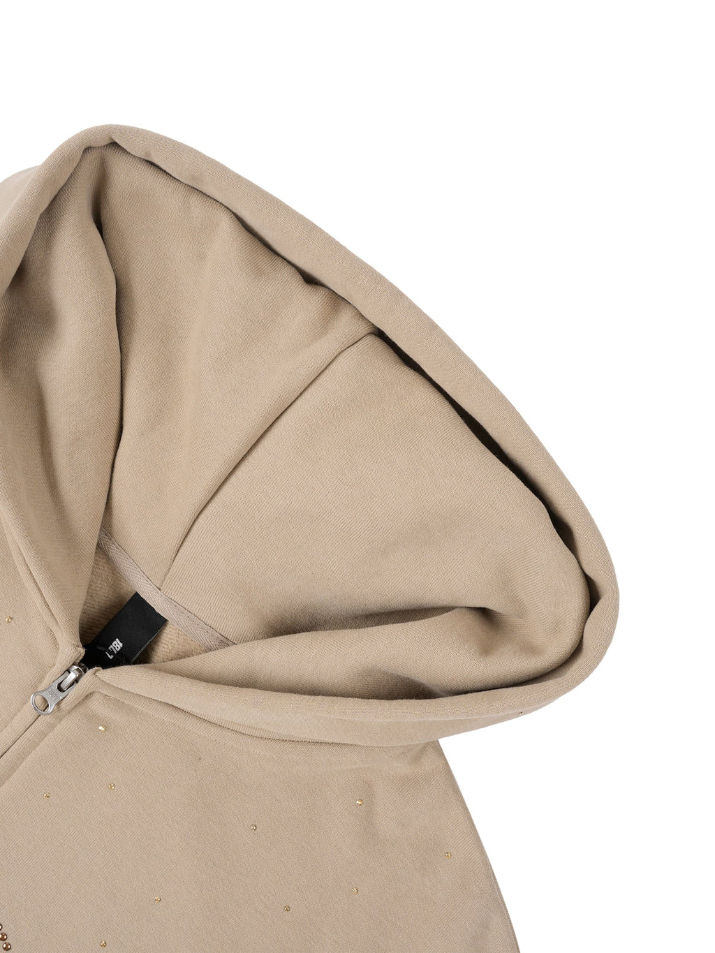 1807 Logo Studs Zip Up Hoodie