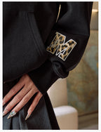 MEDM Animal Texture Logo Velcro Hoodie