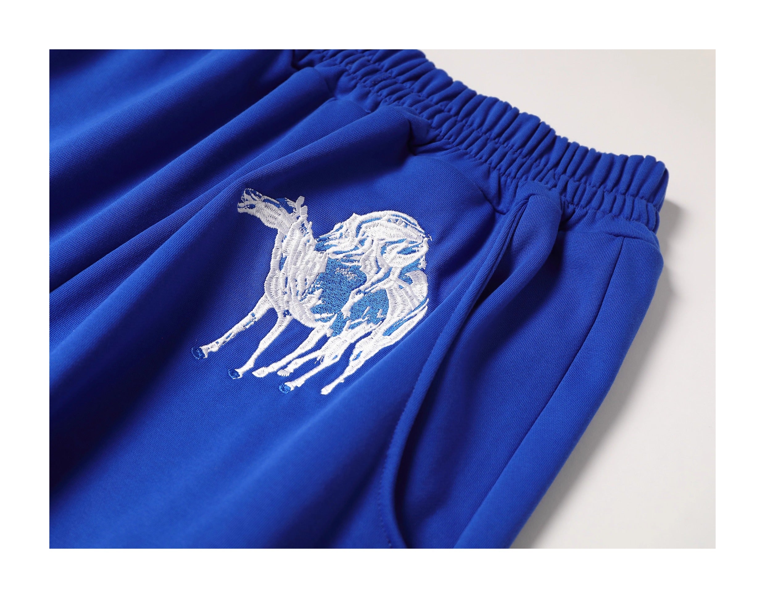 KARMANISTIC Embroidered Printed Baggy Sweatpants