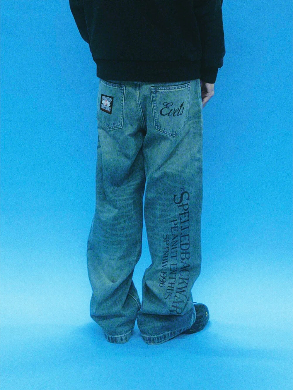 EVETS Vintage Blue Wash Jeans