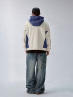F2CE Color Block Hood with Zip Hoodie