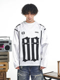 F3F Select 88 Numbered Mesh Long Sleeve Hockey Jersey