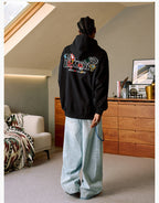 MEDM Big M Plush Wire Frame Zip Up Hoodie