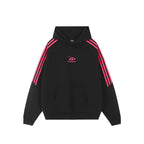 Achock Bar Striped Logo Hoodie