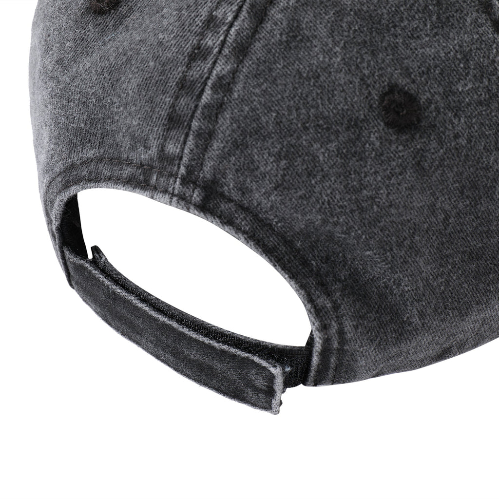 NOVACAM Distressed NOV Logo Embroidered Dad Hat