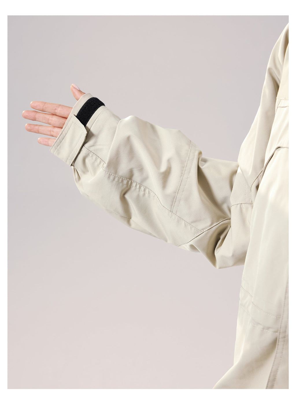 Remedy Backpack Design Hooded Windbreaker Jacket