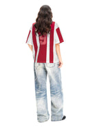 F3F Select Hand Painted Stripe Short Sleeve Soccer Tee