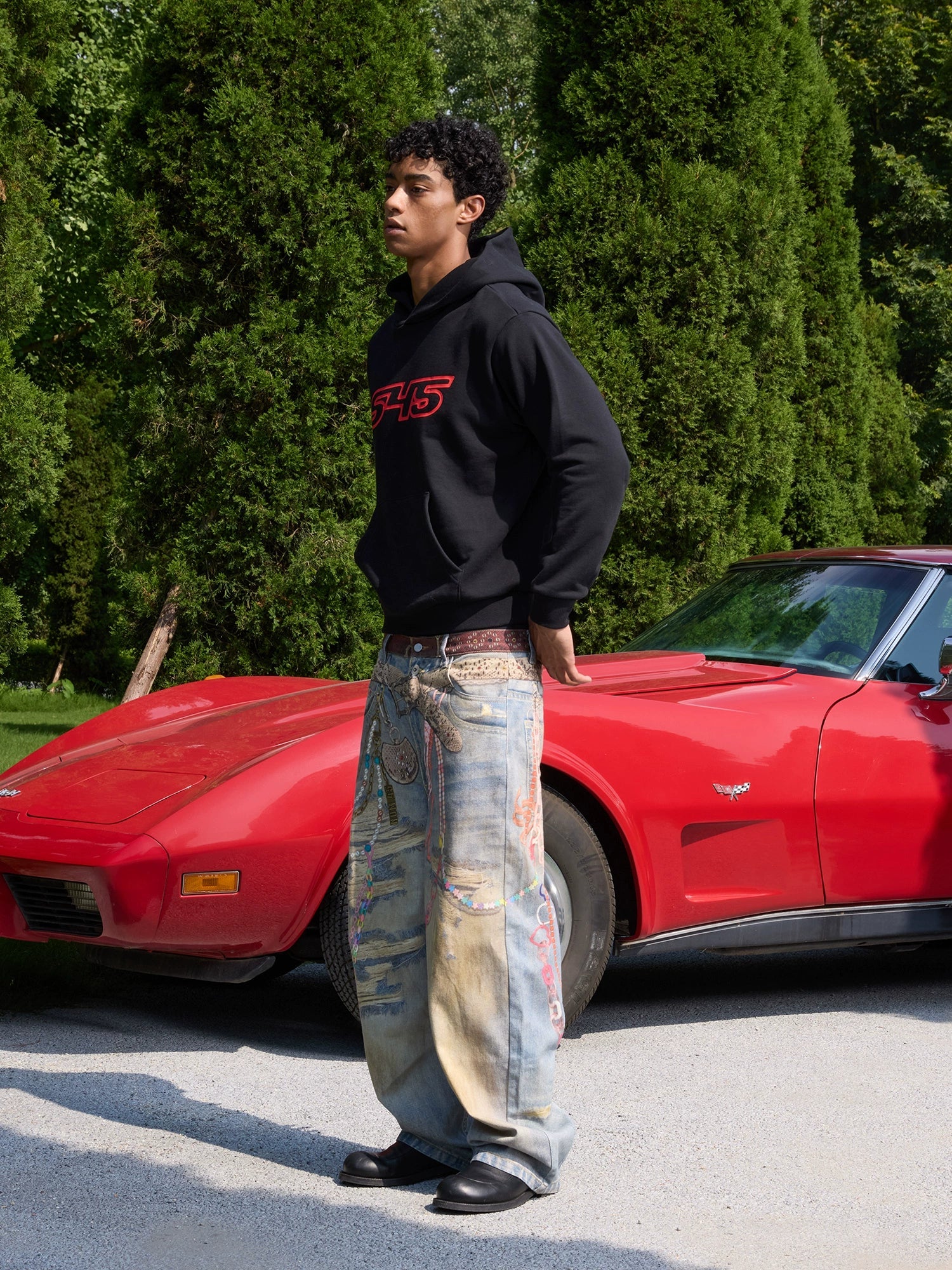 S45 3D Printed Baggy Jeans