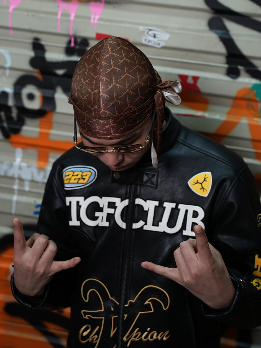 TGFCLUB Full Print Logo Durag