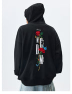 MEDM Rose Interspersed Logo Hoodie