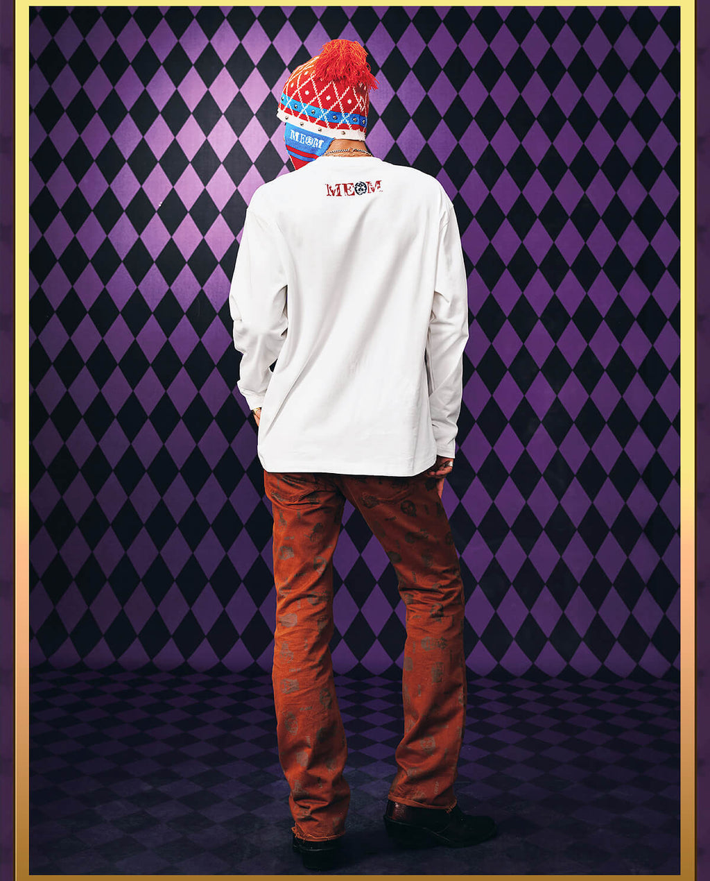 MEDM × JOJO Character Print Long Sleeve Tee