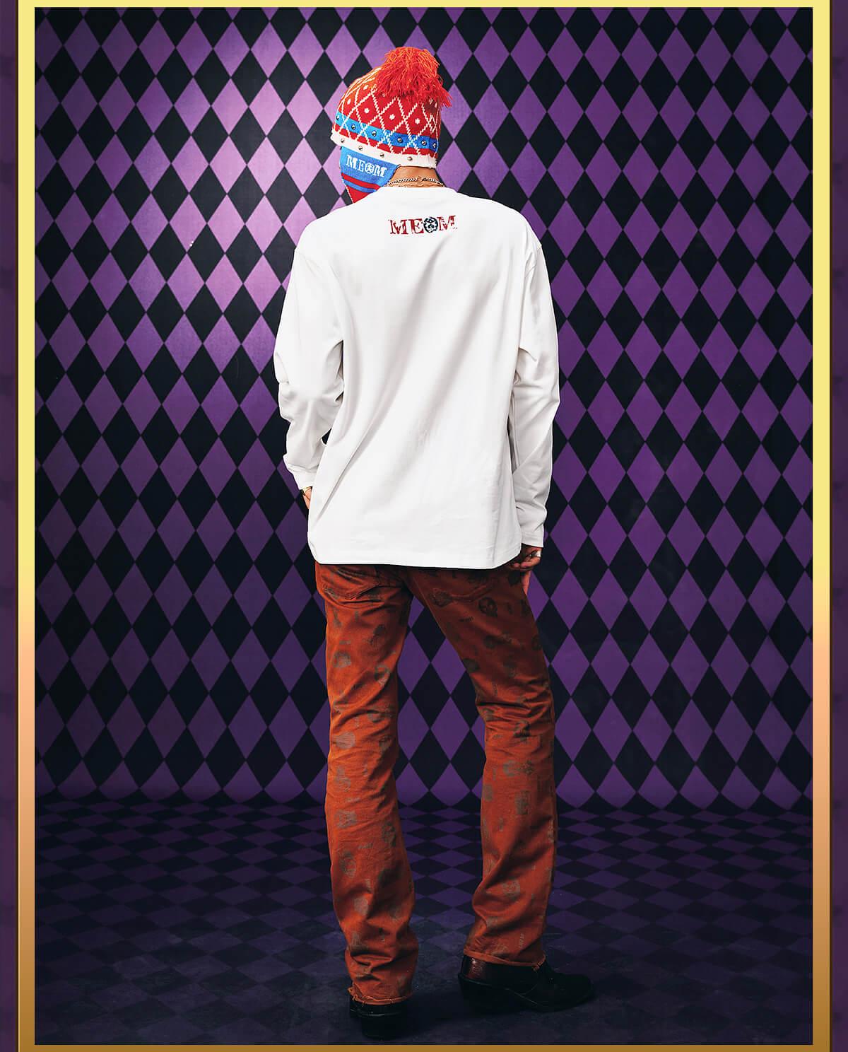 MEDM × JOJO Character Print Long Sleeve Tee