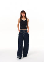 EVILKNIGHT(EK) Devil Eye Structured Canvas Pants