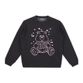EMPTY REFERENCE Love Hugging Bear Jacquard Knit Sweater
