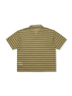 EVILKNIGHT(EK) Striped Graffiti Print Polo
