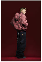 Remedy Multi Zipper Reversible MA-1 Bomber Jacket