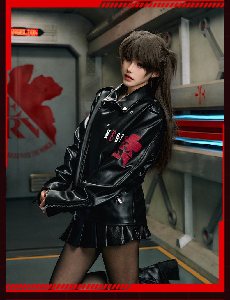 MEDM x EVA Unit-13 Leather Jacket
