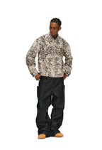ANTIDOTE Leopard Washed Work Jacket