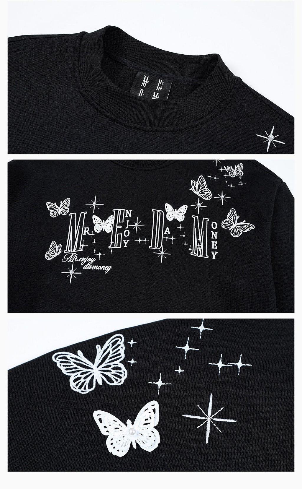 MEDM 3D Butterfly Logo Sweatshirt
