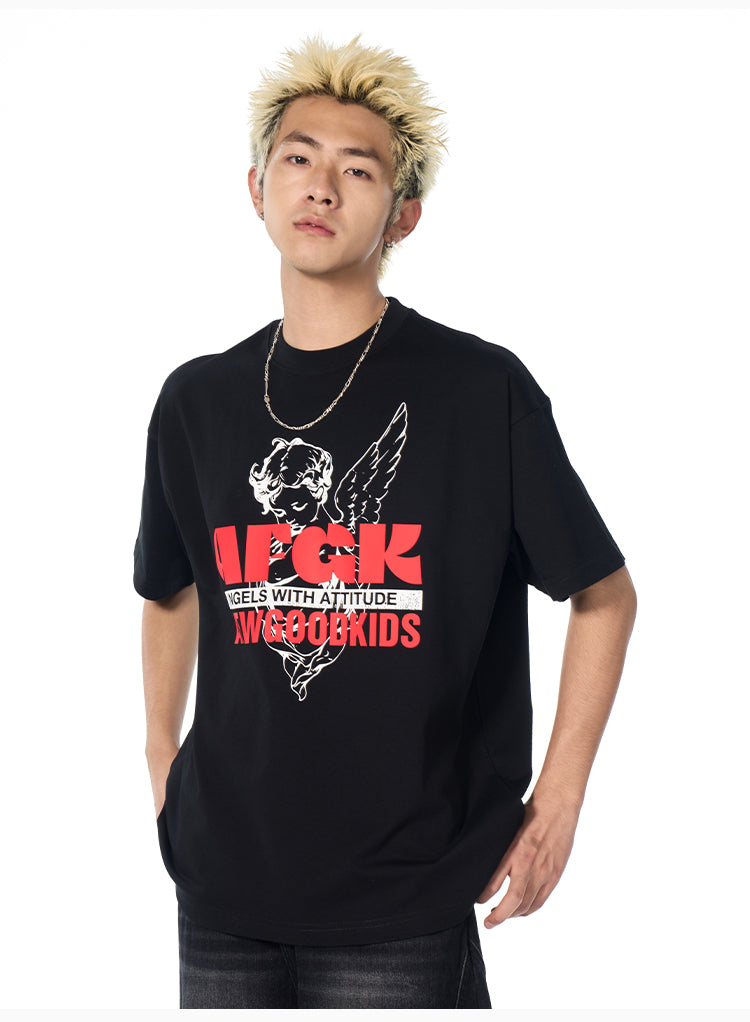 AFGK Angel Craft Print Tee