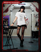 MEDM x EVA NEVER END Character Sketch Graphic Tee