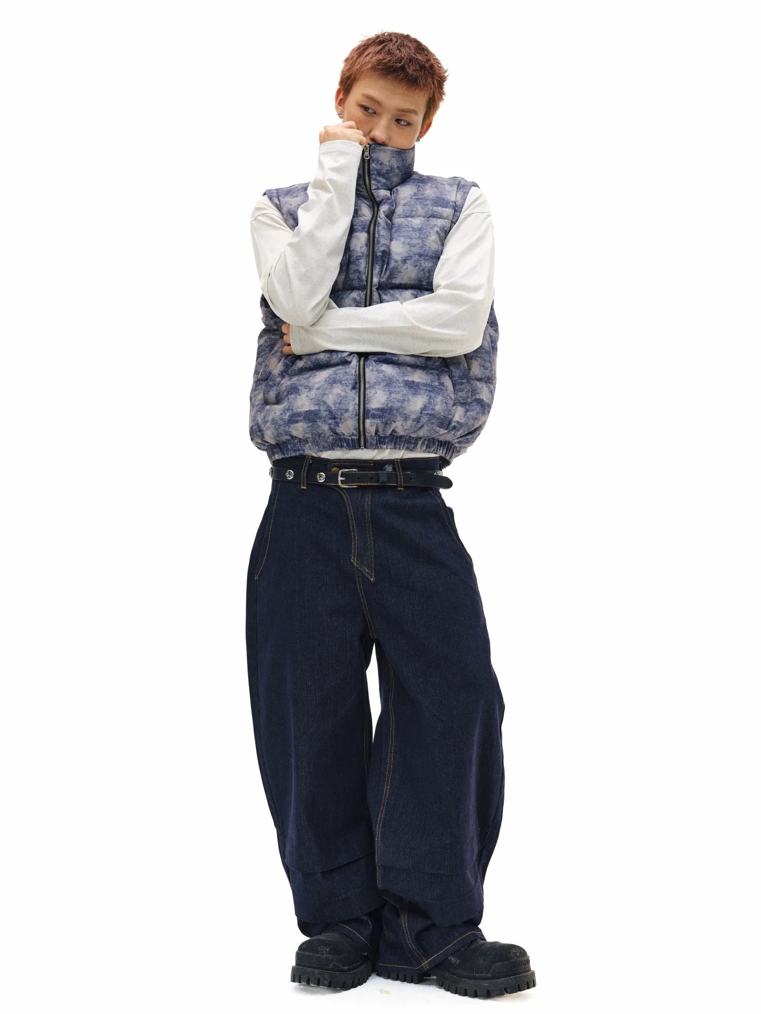 NOVACAM Digital Print Puffer Vest