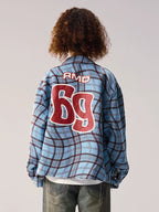 Remedy Wave Plaid Reversible Long Sleeve Shirt