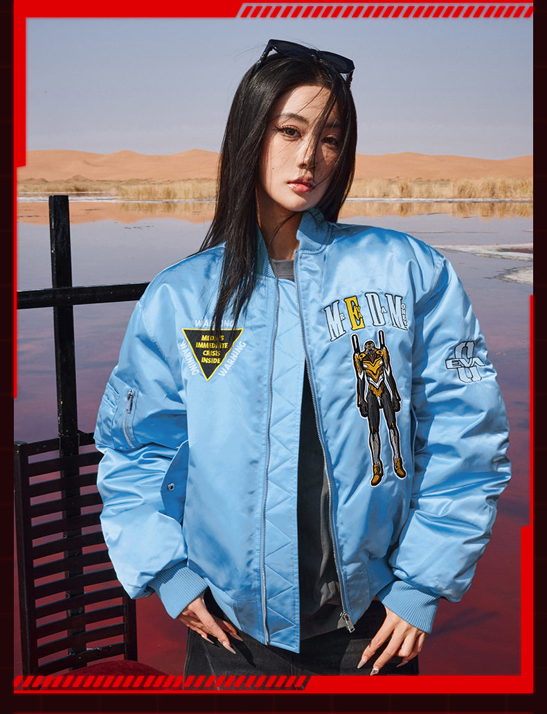 MEDM x EVA Unit-00, Unit-01, Unit-02 MA-1 Bomber Jacket