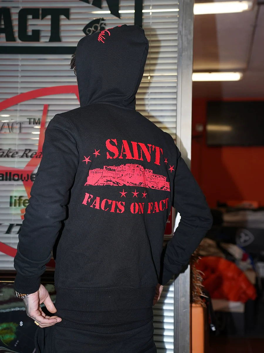TGFCLUB x SNOWMAKER SAINT Zip Up Hoodie and Sweatpants