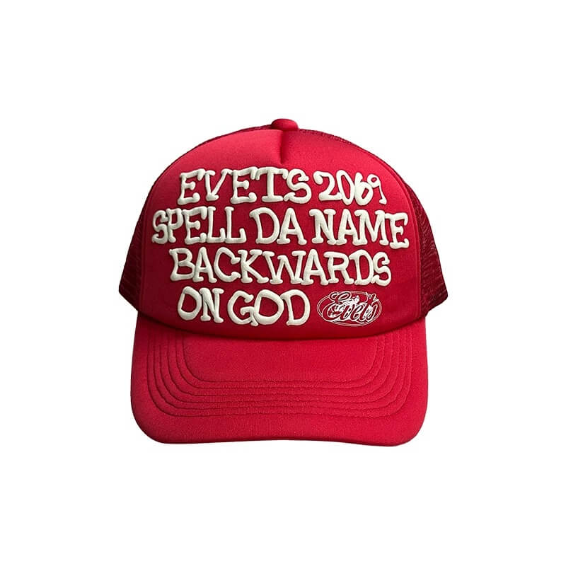 EVETS Foam Letter Trucker Hat