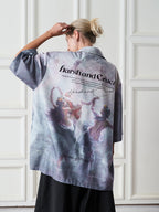 Harsh and Cruel Dancing Circle Full Print Cuban Shirt