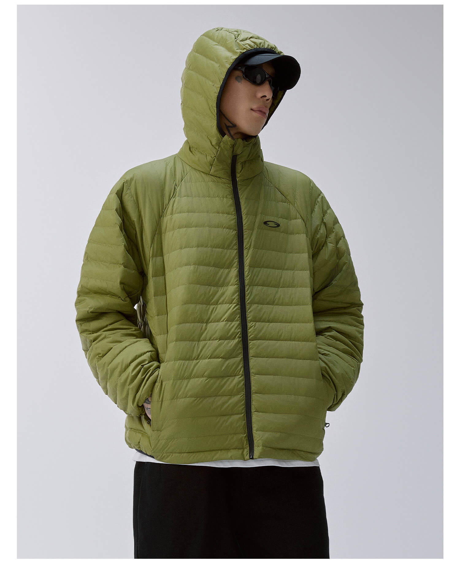 F2CE Lightweight Hooded Outdoor Down Jacket