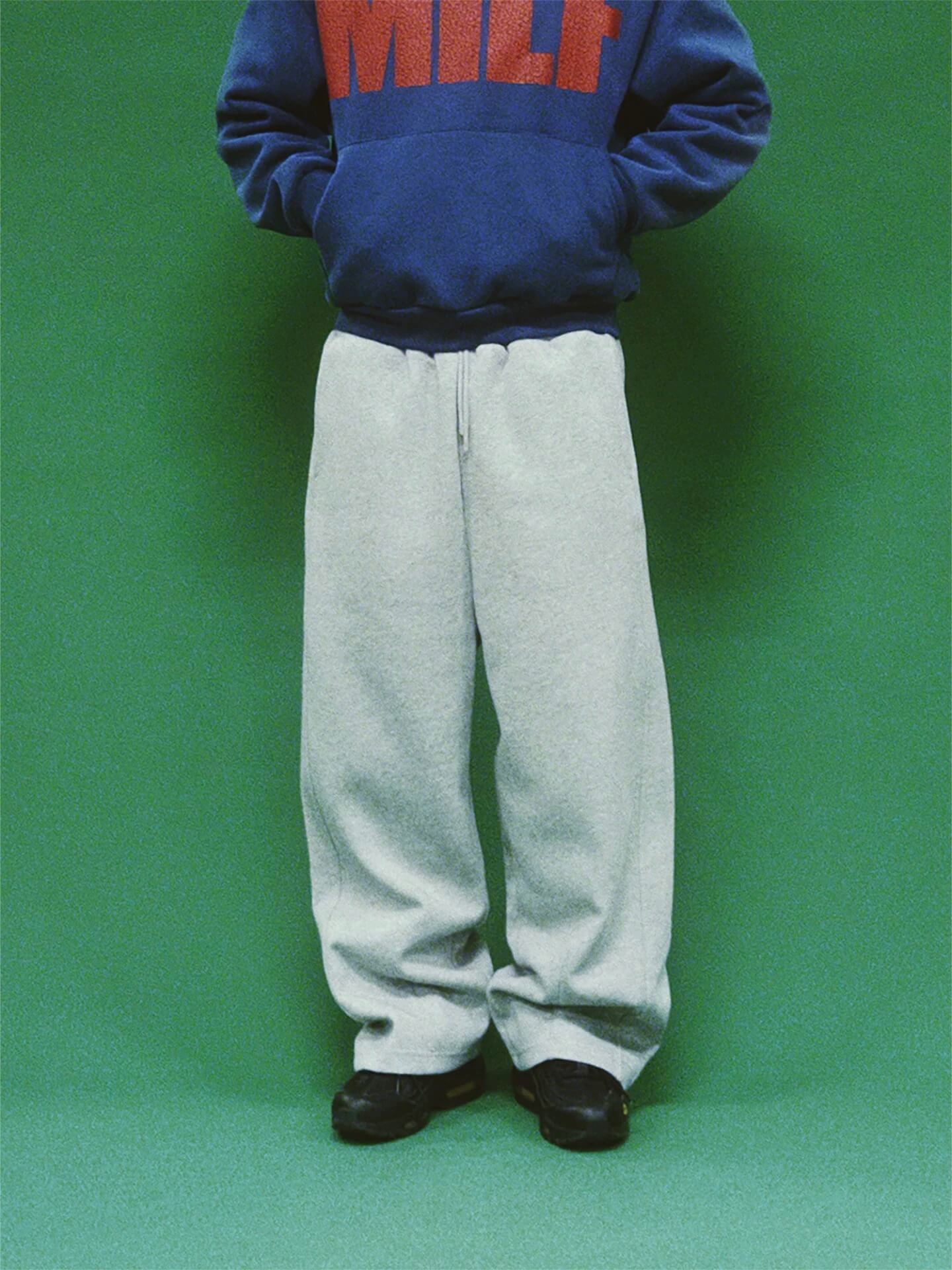 EVETS Gray Baggy Sweatpants