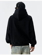 MEDM Leopard Faux Fur Layered Hoodie