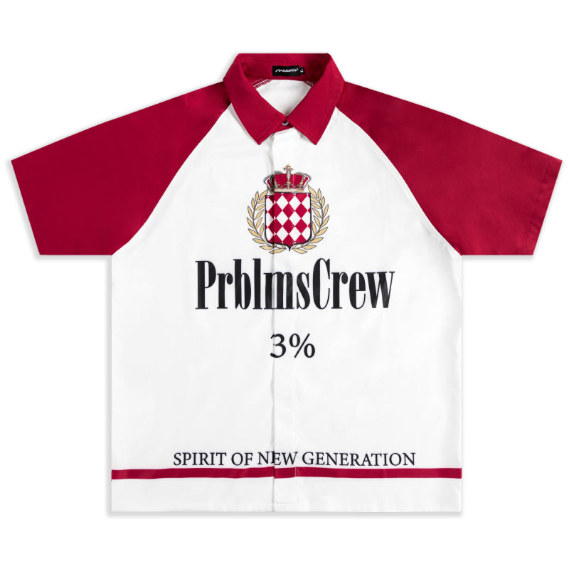 PRBLMS Marlboro Full Print LOGO Short Sleeved Shirt