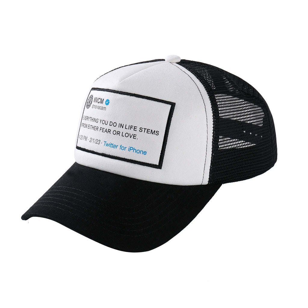 NOVACAM Message Patch Trucker Hat
