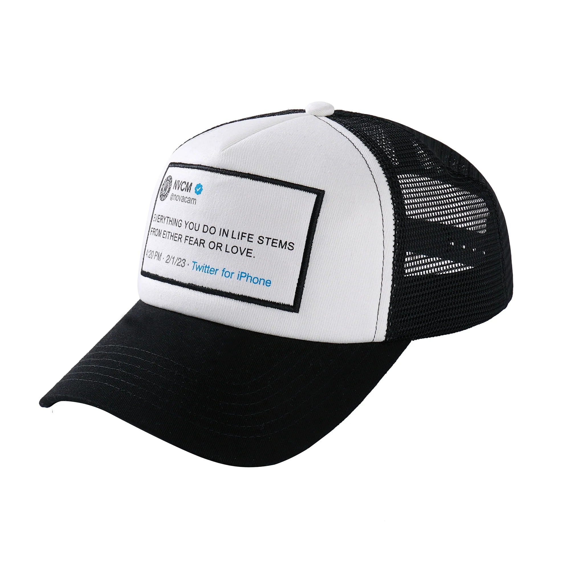 NOVACAM Message Patch Trucker Hat