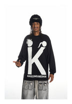 KARMANISTIC Big K Logo Long Sleeve Tee