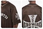 F3F Select Cross Print Mesh Jersey
