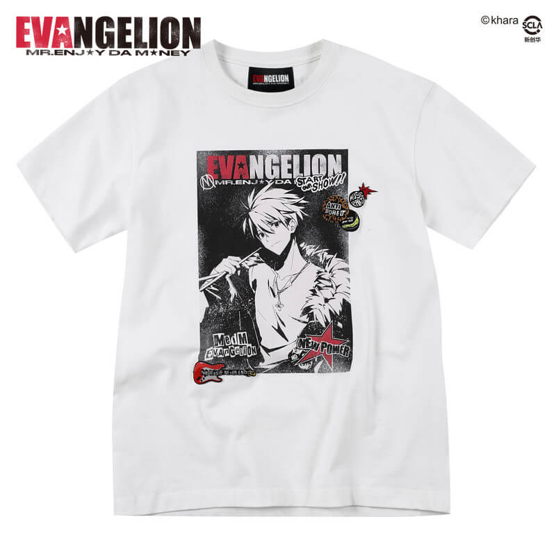 MEDM x EVA NEVER END Vintage Character Poster Print Tee