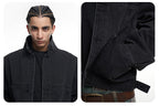 F3F Select Classic Black Washed Denim Jacket