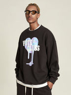 VOTE Foaming Heart Sweatshirt