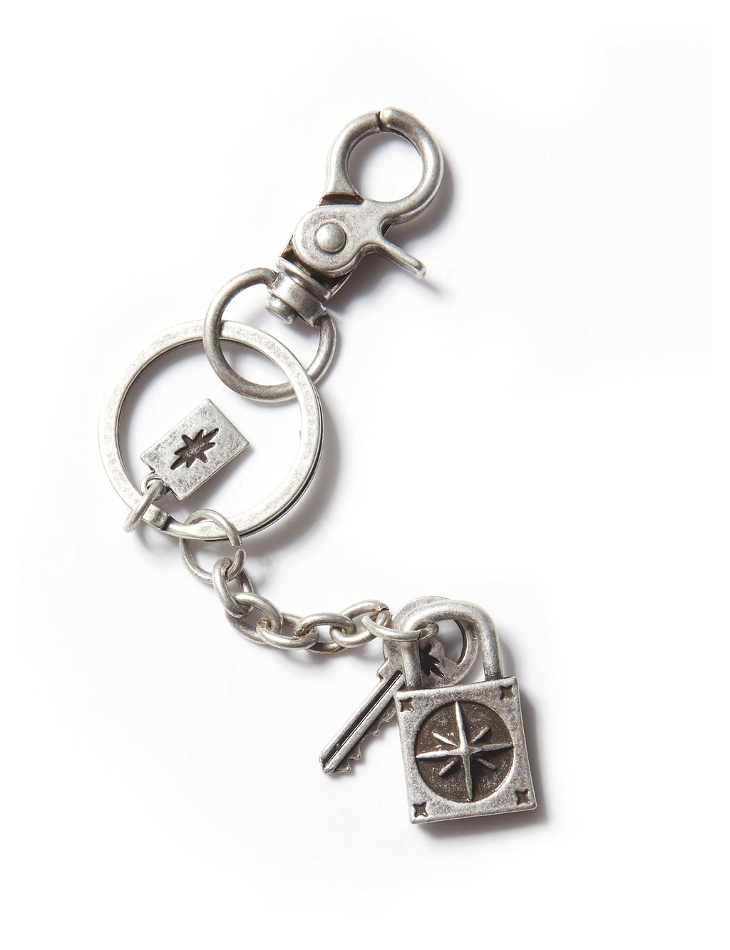Remedy Key Lock Metal Keychain