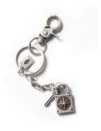 Remedy Key Lock Metal Keychain