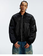 MEDM 3D Rose Foam MA-1 Bomber Jacket