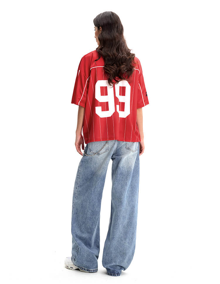 F3F Select Washed High Waisted Baggy Jeans